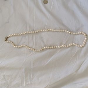 J.Crew Pearl and rhinestone necklace